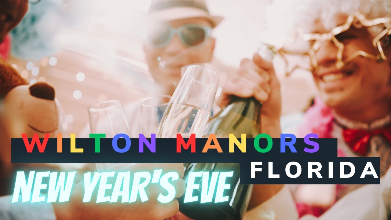 🥂 WILTON MANORS - WILTON DRIVE | Florida | NEW YEAR'S EVE  2022 - 2023 | WALK BY