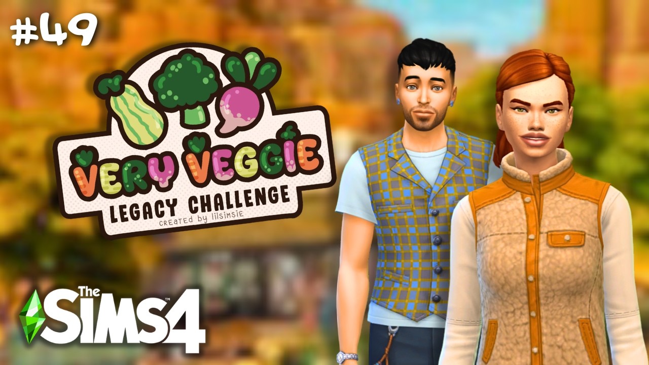 Переезд в новый дом с братом и лошадьми, которым вечно скучно... | Very Veggie №49 | The Sims 4