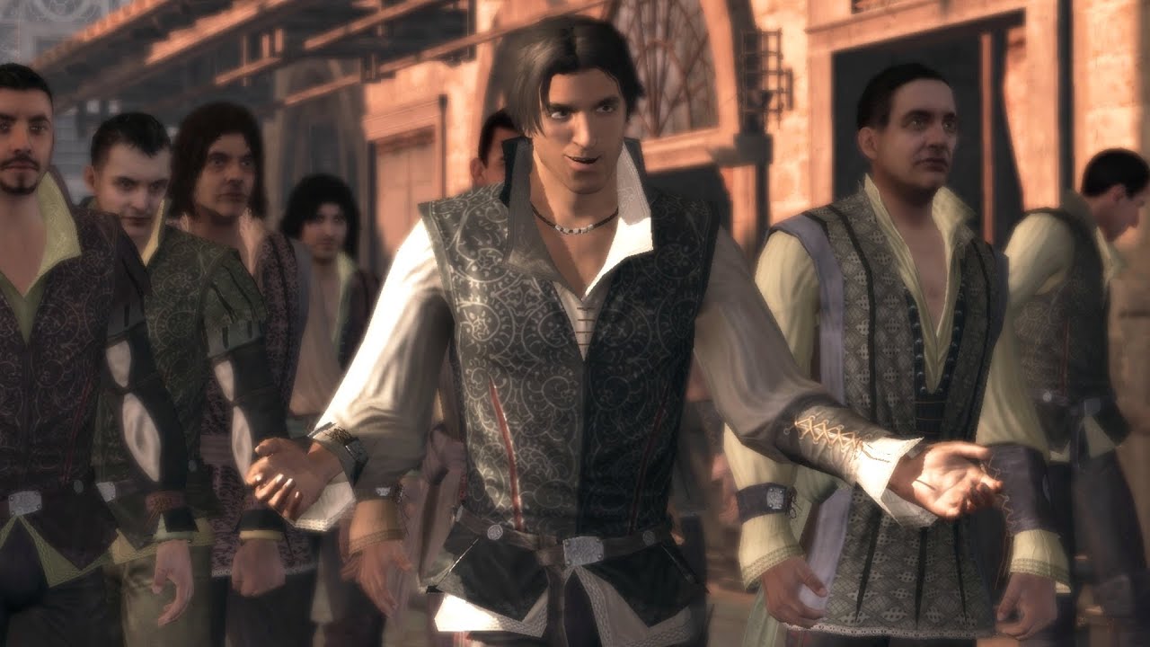 Ezio and Federico Fistfight with Pazzi: Boys Will Be Boys (Assassin's Creed 2)