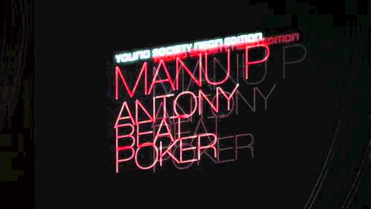 Manu P - Antony Beat Poker (Young Society Records Neon Edition)