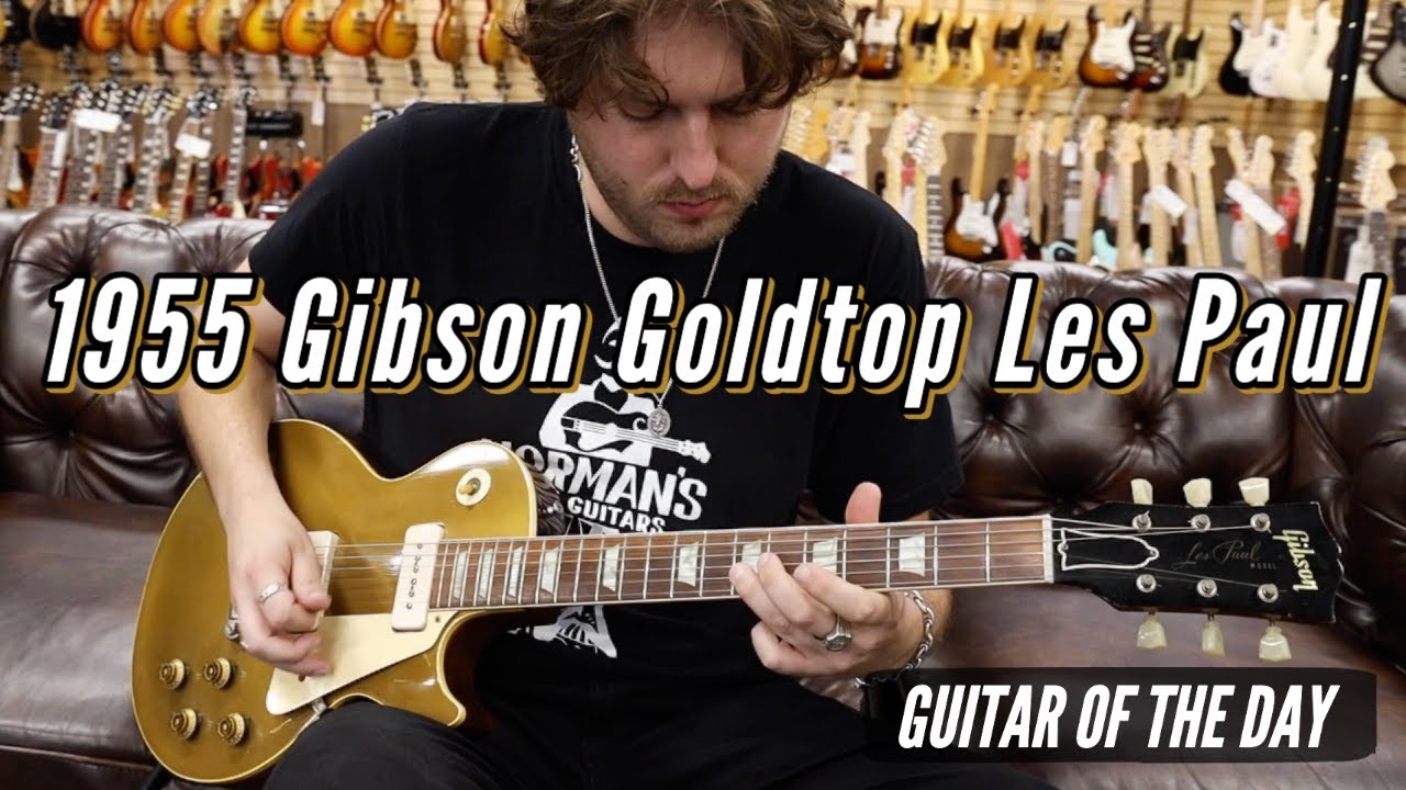 Gibson Goldtop Les Paul 1955 года | Гитара дня