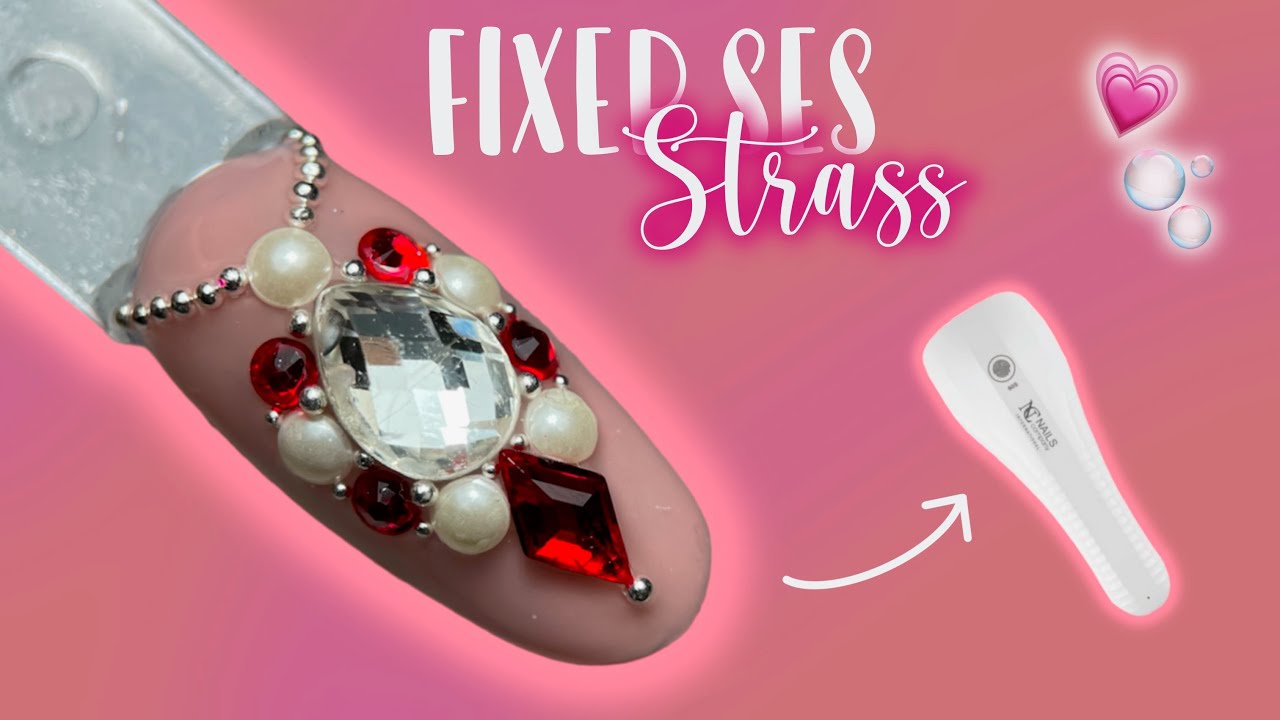 Bijoux d’ongle ⚡️ Bien fixer ses strass