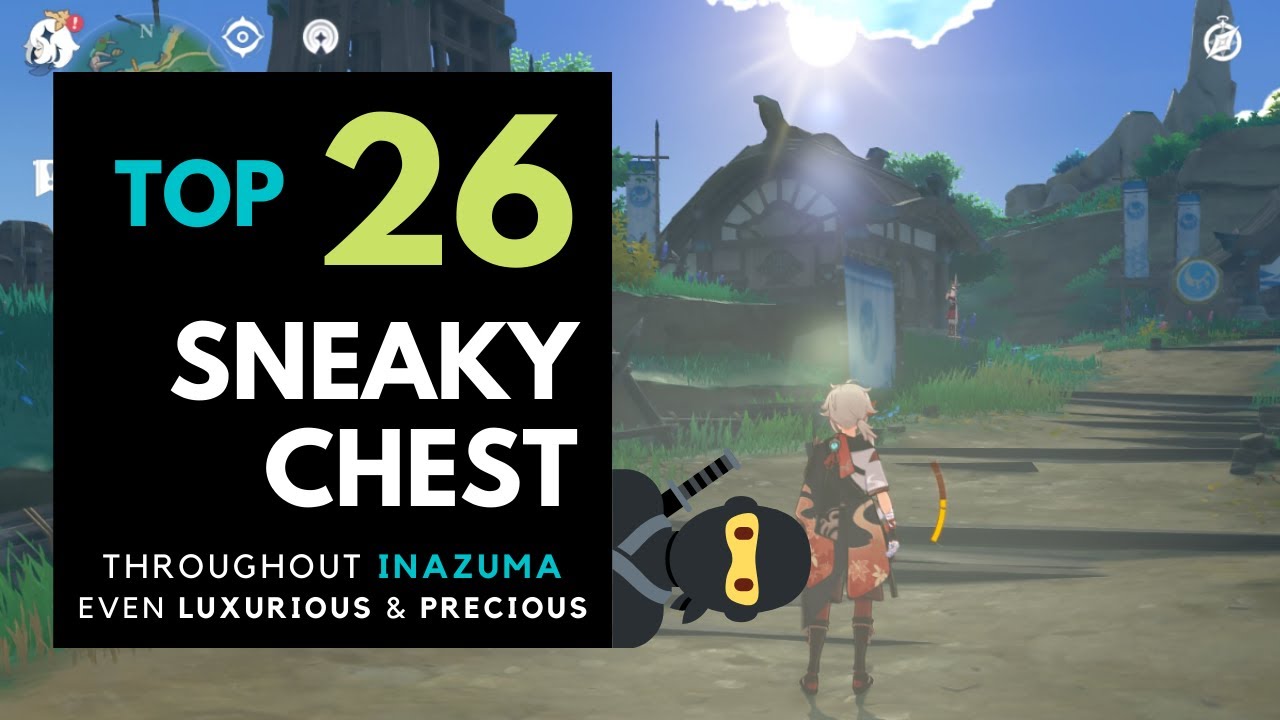 26 Inazuma CHEST you might've missed | 2.0 Genshin Impact