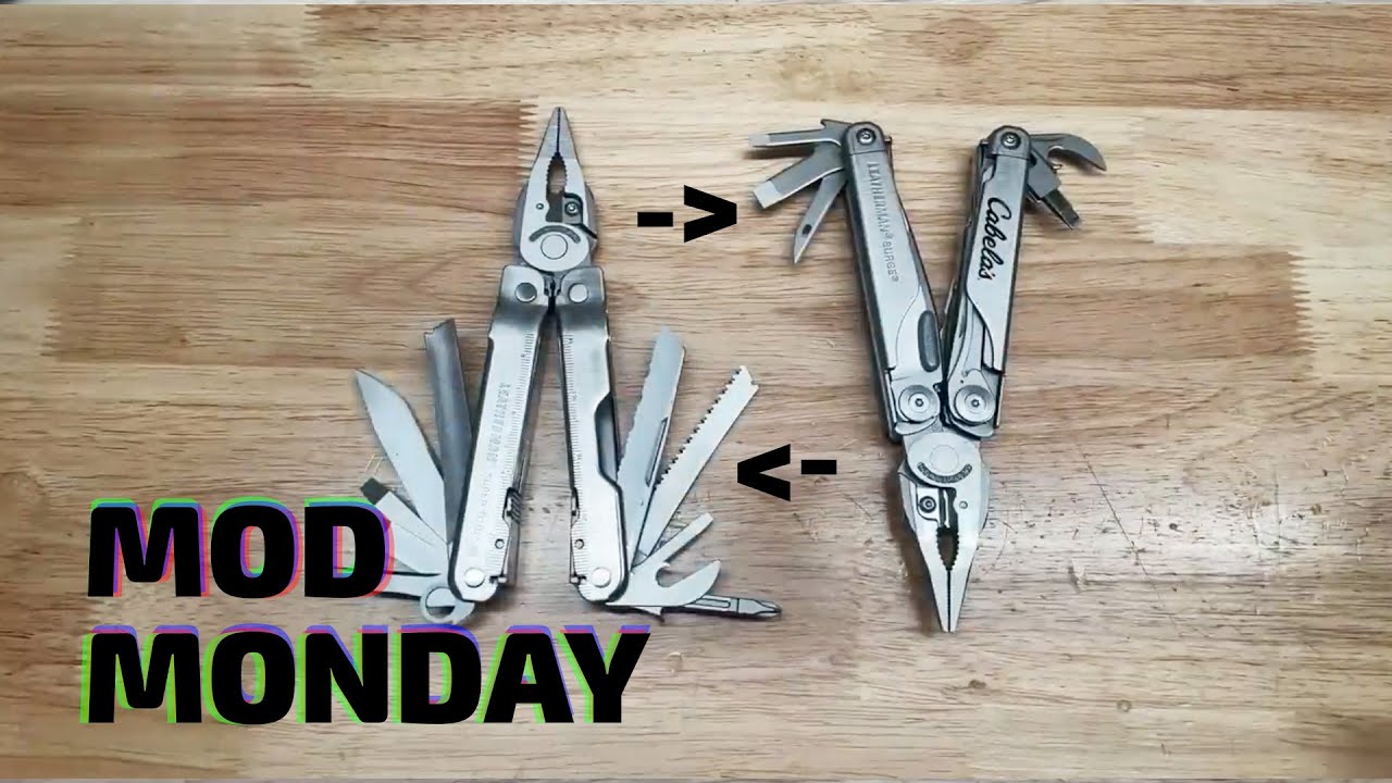 Building a Leatherman Supersurge (Supertool/Surge Hybrid Multitool) 