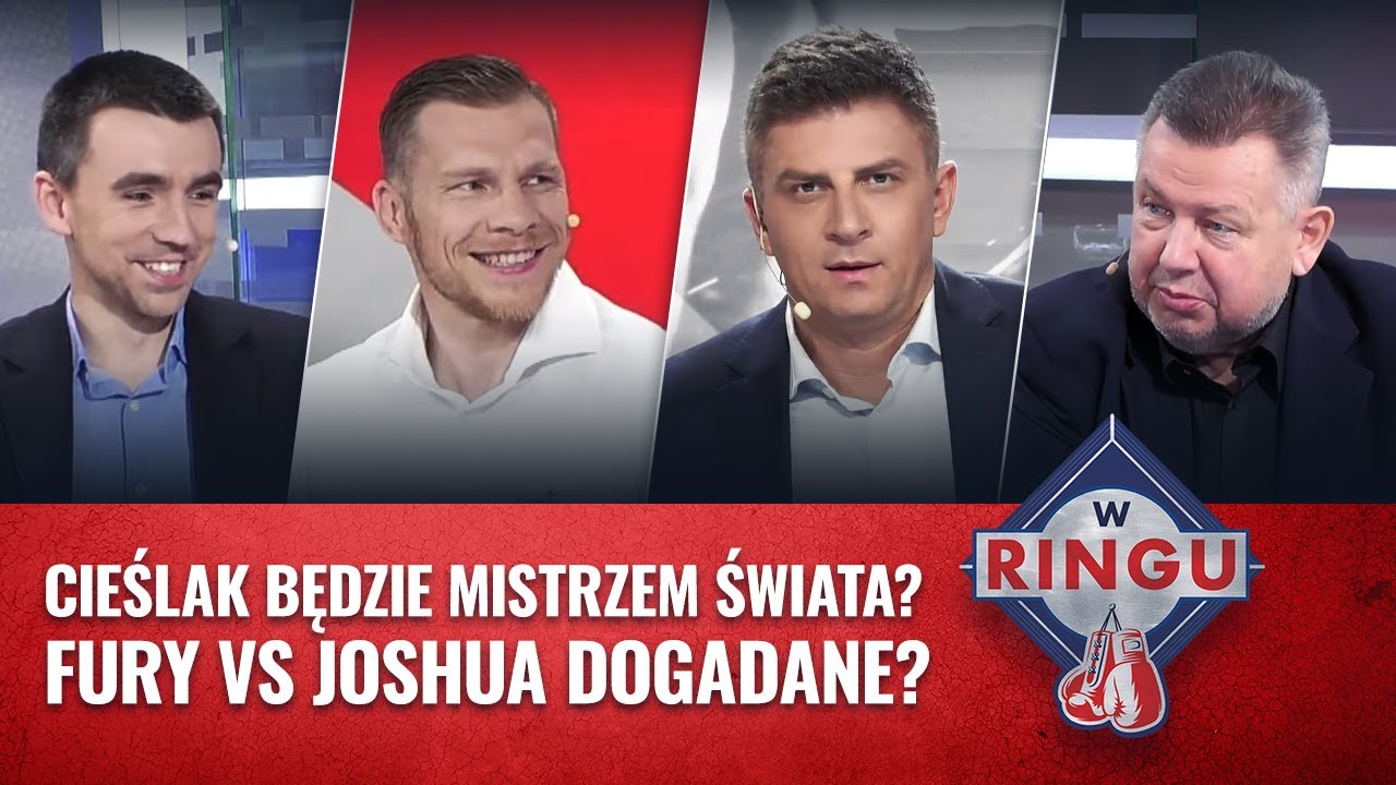 W RINGU: CIEŚLAK BĘDZIE MISTRZEM ŚWIATA? FURY vs JOSHUA dogadane?
