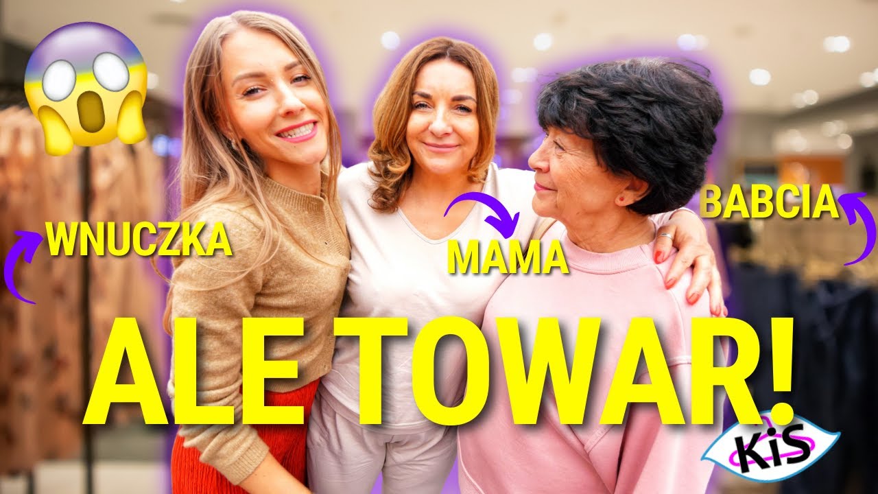 ZABRAŁAM MAMĘ I BABCIĘ DO SŁYNNEGO LUMPEKSU KIS W GRUDZIĄDU 🤯