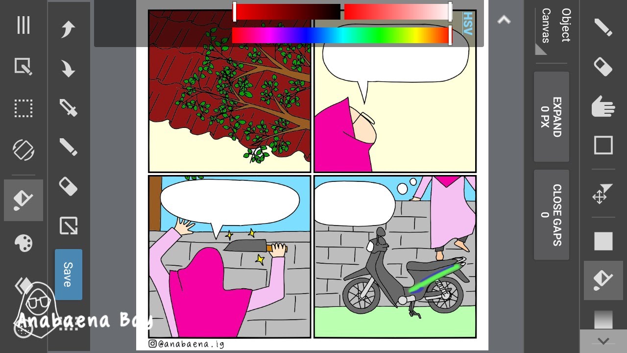 Making Comic Using MediBang Paint -- Supri X