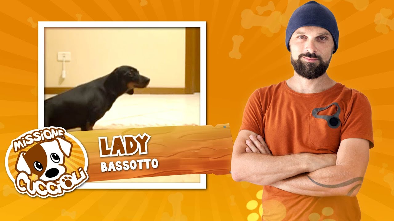 MISSIONE CUCCIOLI Stagione 1 con Simone Dalla Valle - Lady, bassotto