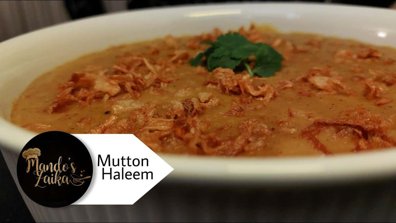 Mutton Haleem | Haleem in 30 minutes |Quick Recipe using Shan Easy cook Haleem Mix by Mando's Zaika