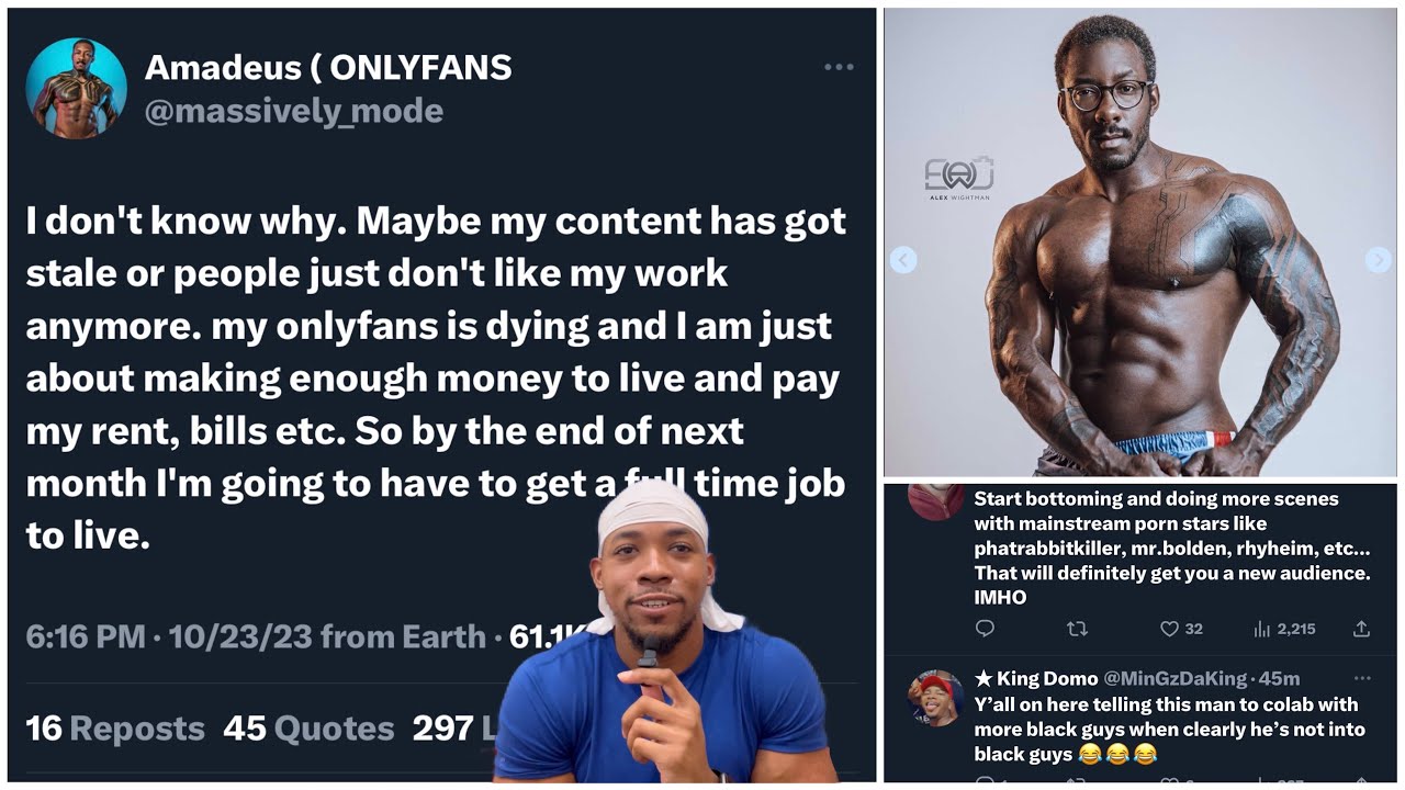 “My Onlyfans Is Dying & I Have To Get A Job” Amadeus & Diverse Content