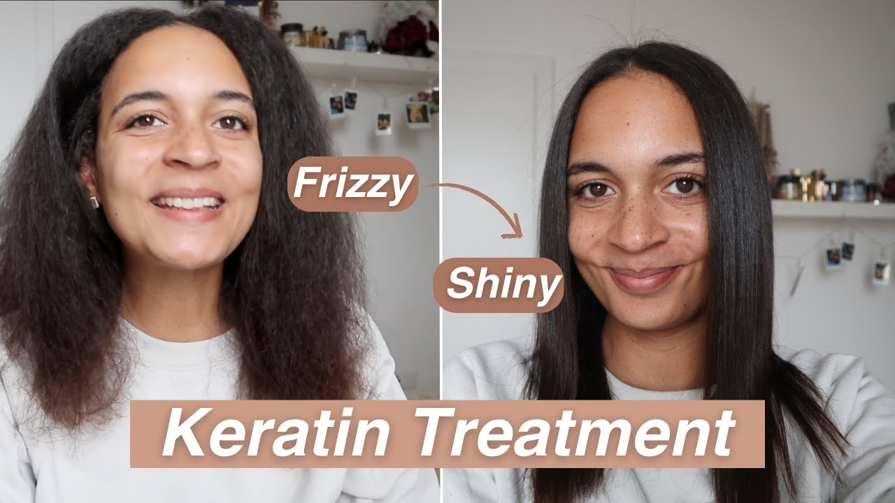 At-home Keratin Hair Treatment on Afro Curly Hair ⎥ using the Amazonliss One-Step Treatment