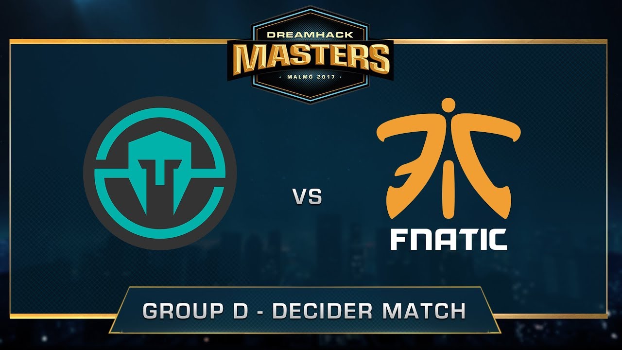 Immortals vs Fnatic - Cache - Group D - DreamHack Masters Malm&ouml; 2017