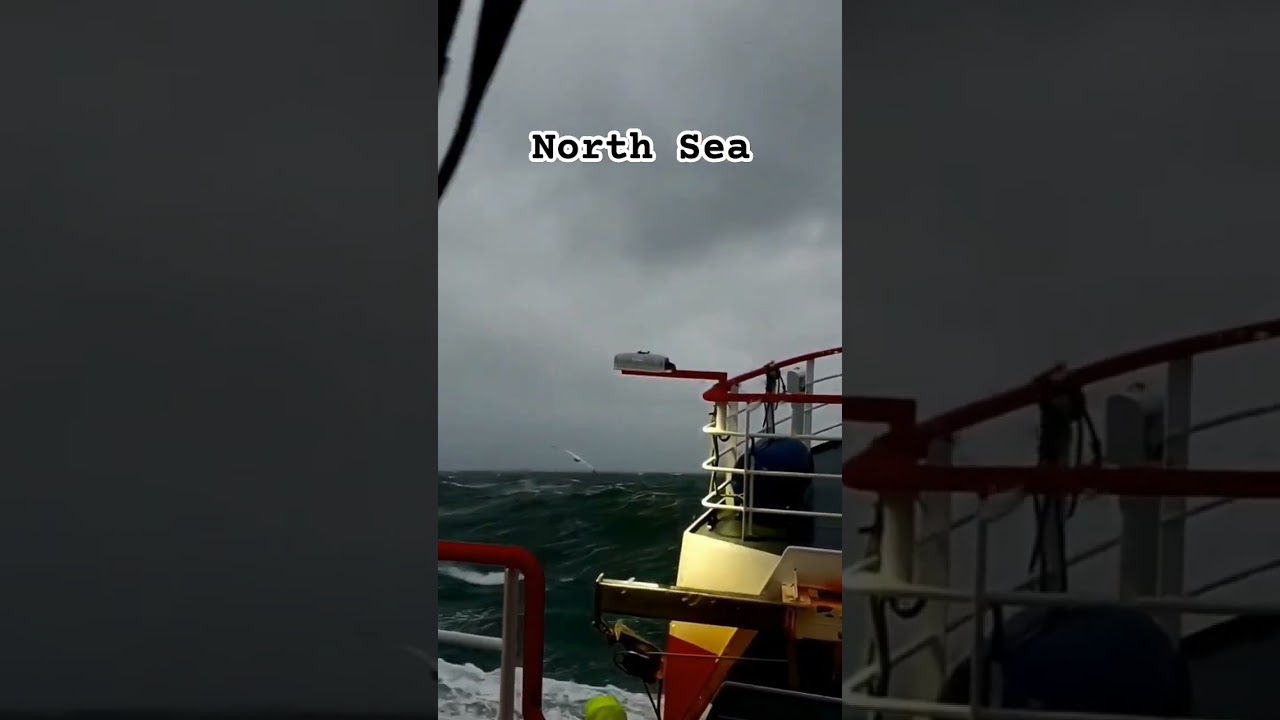 Unbelievable North Sea Storm Footage