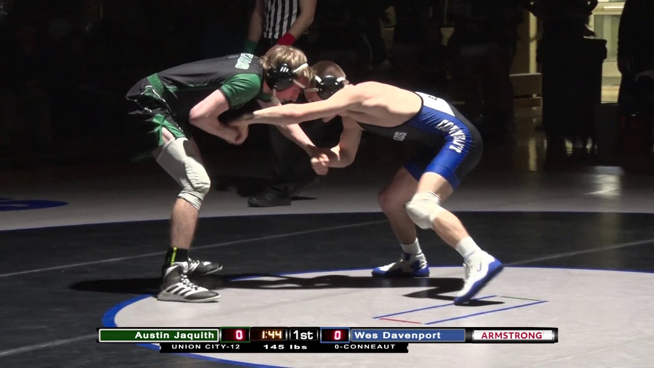 High School Wrestling: Union City vs Conneaut (Feb 12, 2019)