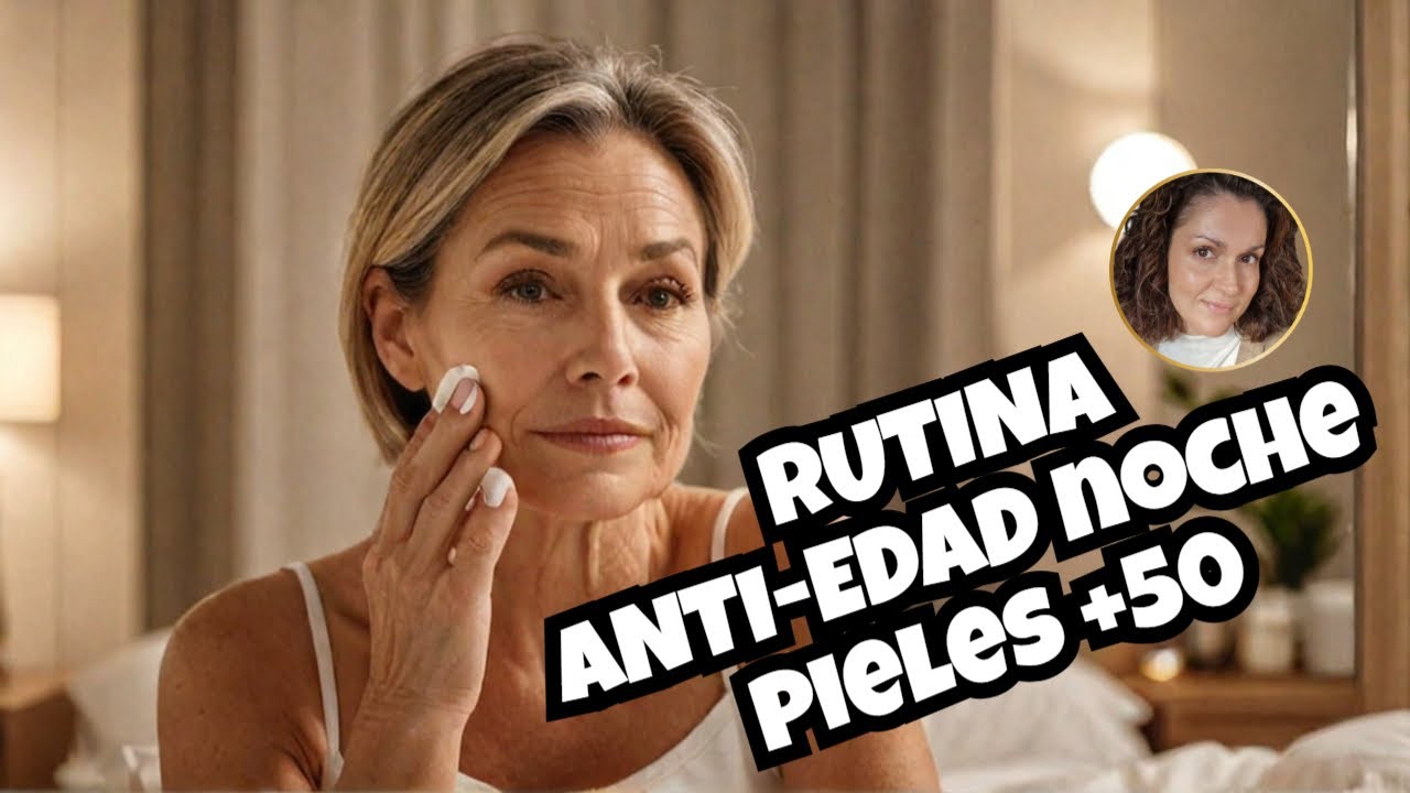 Piel radiante a cualquier edad: Rutina de noche para mayores de 50, 60 y 70