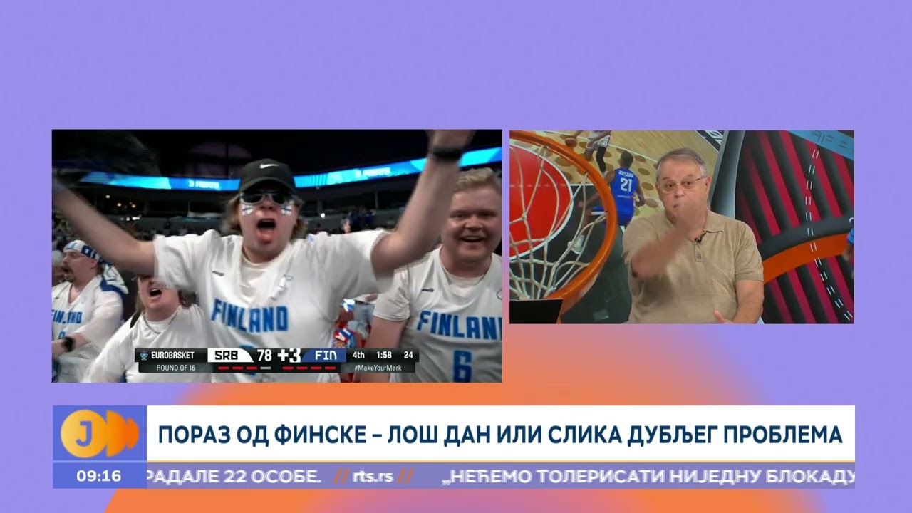 Čović otkriva razloge neuspeha na Eurobasketu I RTS Jutarnji program