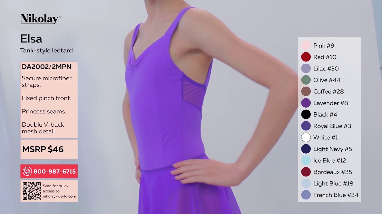 DA2002/2MPN ELSA, Tank style leotard