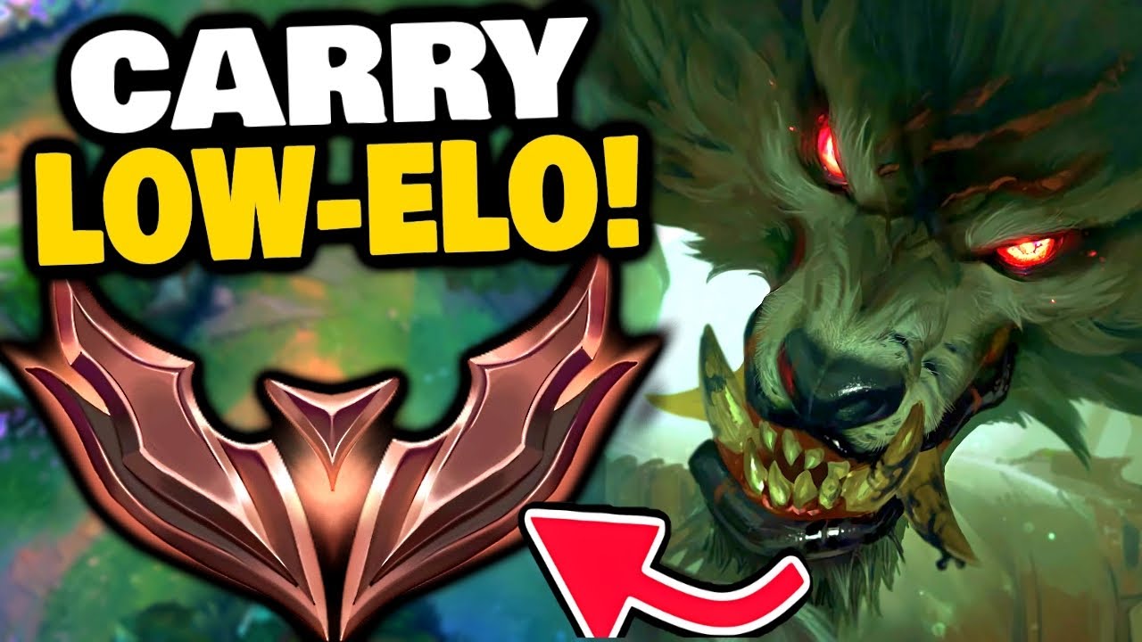 HOW to CARRY in LOW ELO on WARWICK JUNGLE!