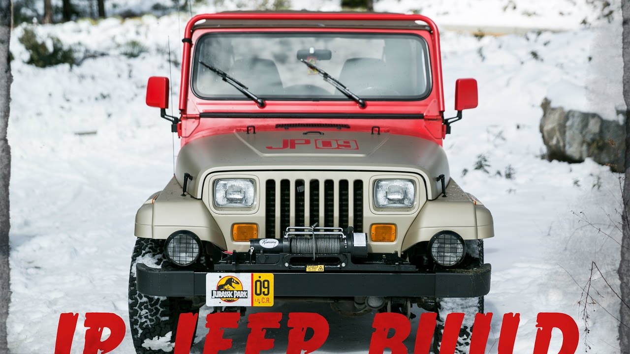 Jurassic Park Jeep Build