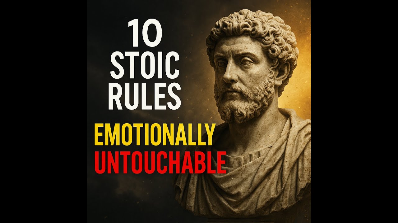 10 Stoic Rules That Will Make You Emotionally Untouchable | Ancient Wisdom for Inner Power