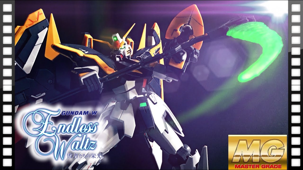 MG マスターグレード ガンダムデスサイズ ルーセット装備 レビュー/GUNDAM DEATHSCYTHE EW (ROUSSETTE UNIT)