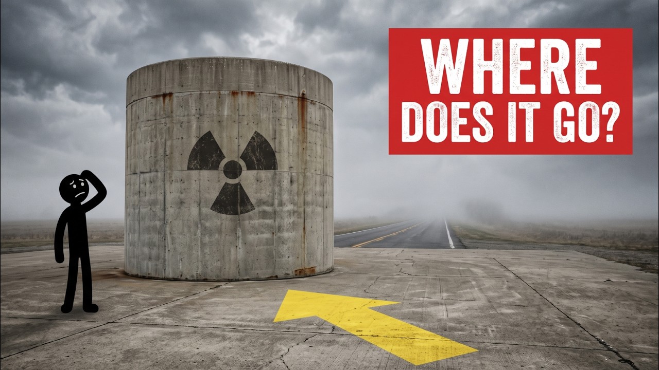 What happens to a nuclear power plant after it's shut down forever?