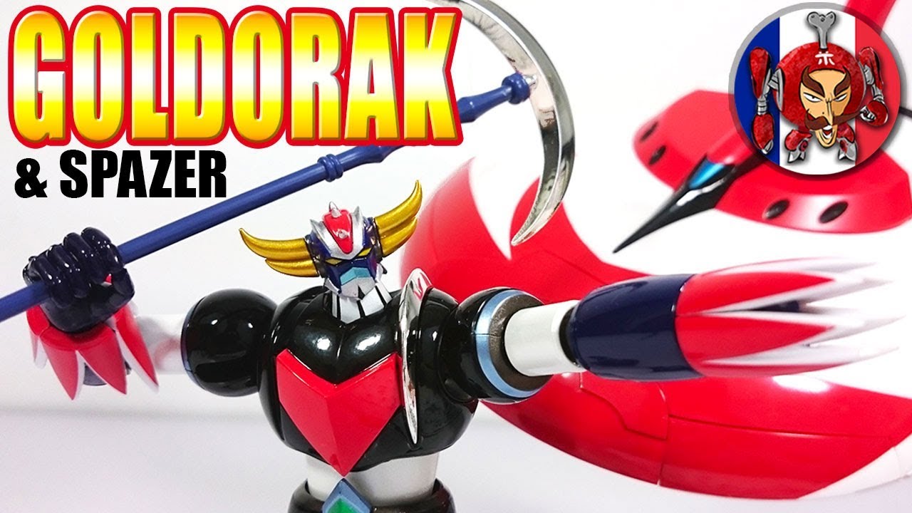 GOLDORAK GRENDIZER + SPAZER - Super Robot Chogokin Review FR