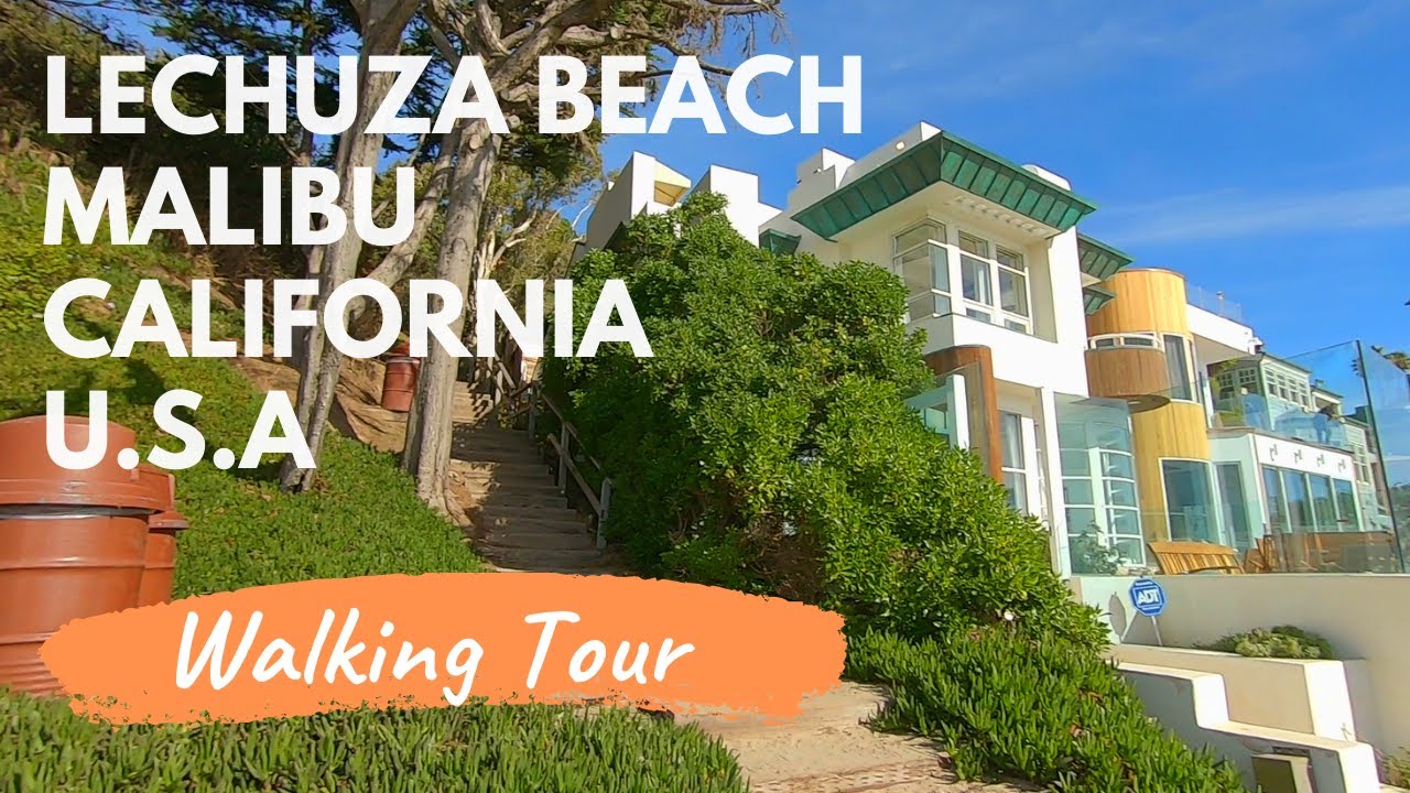 USA Walking Tours - Lechuza Beach in Malibu, California -