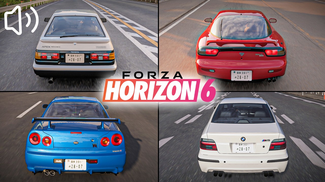 В ЭТОЙ ИГРЕ ЛУЧШИЕ ЗВУКИ АВТО? FORZA HORIZON 6 | DESTIMAGE
