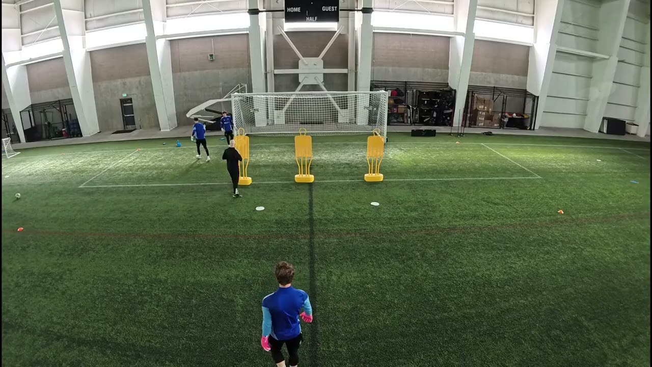 Real Salt Lake Academy Goalkeeper Training - Cutback Balls - 3-9-2026