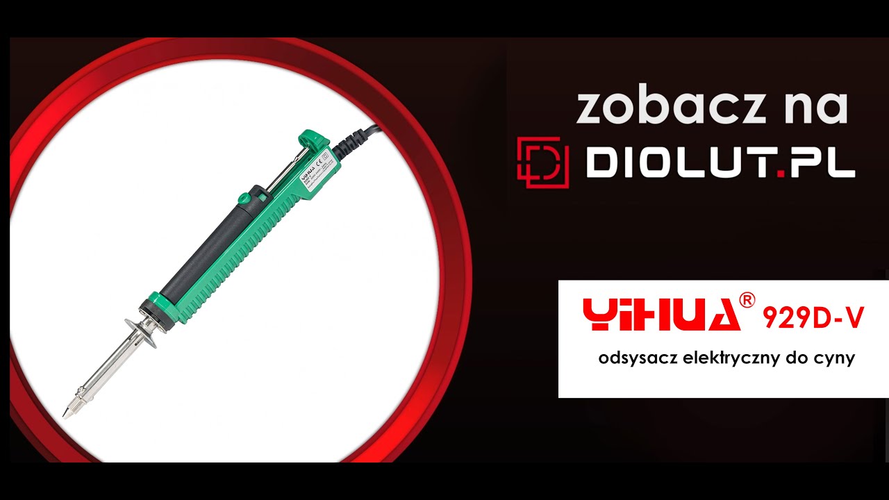 Odsysacz elektryczny do cyny Yihua 929d V