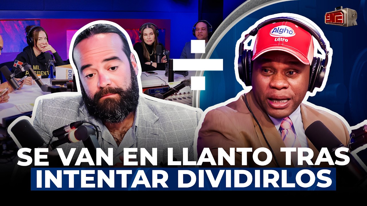 TOLENTINO Y CASALS SE VAN EN LLANTO TRAS INTENTO DE DIVIDIRLOS