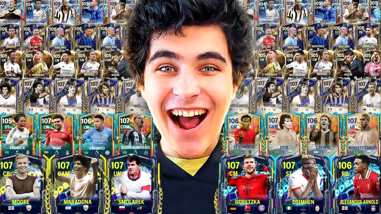 ОТКРЫЛ 100 ЛУЧШИХ паков в FC Mobile и поймал...