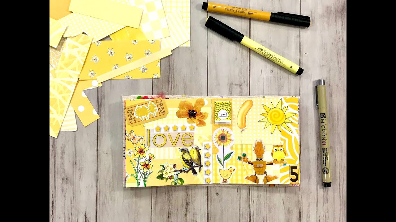 MMM Book of Colors, Page 5 - Yellow