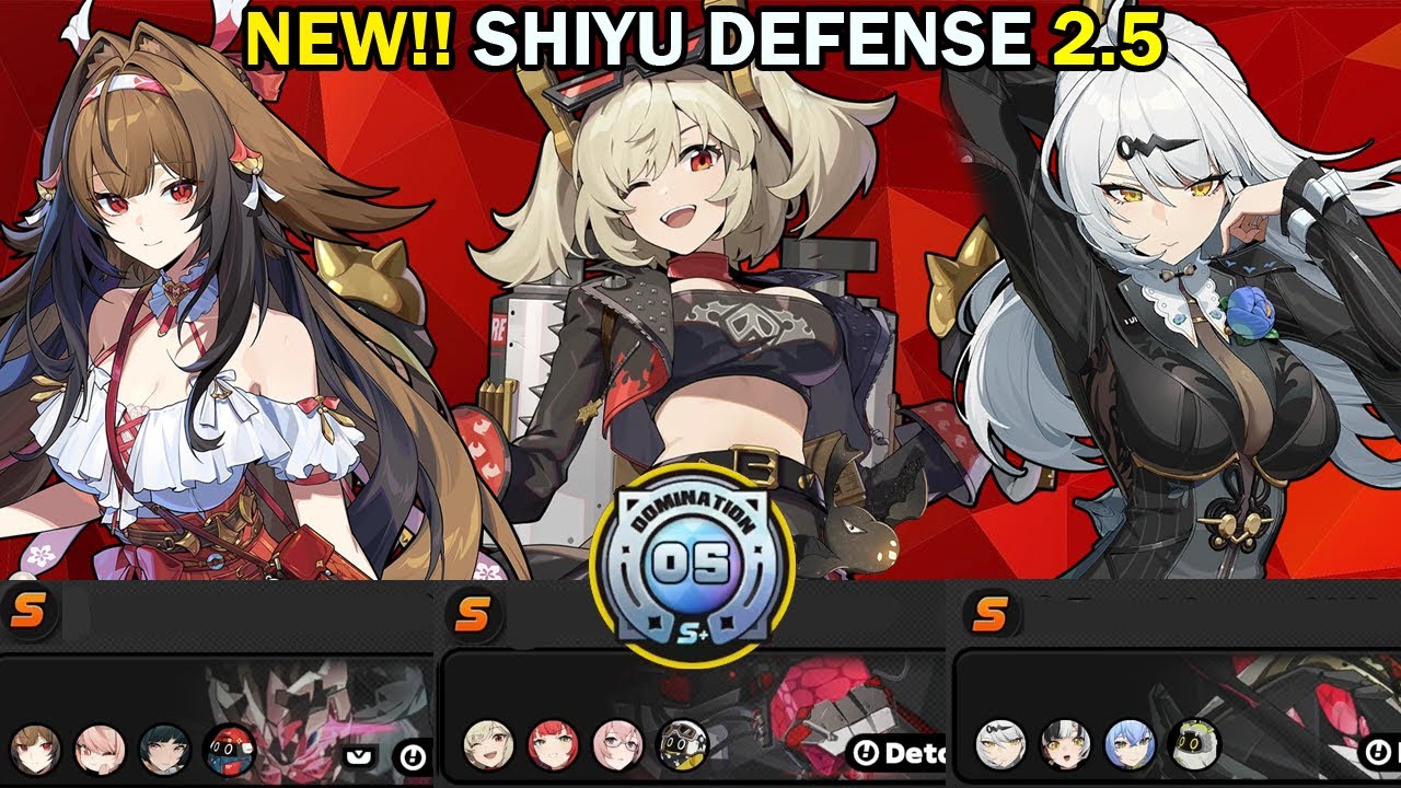 Shiyu Defense | Burnice, Ye Shunguang & Yixuan! | Node 5 S+ Clear | Zenless Zone Zero ZZZ 2.5【ゼンゼロ】