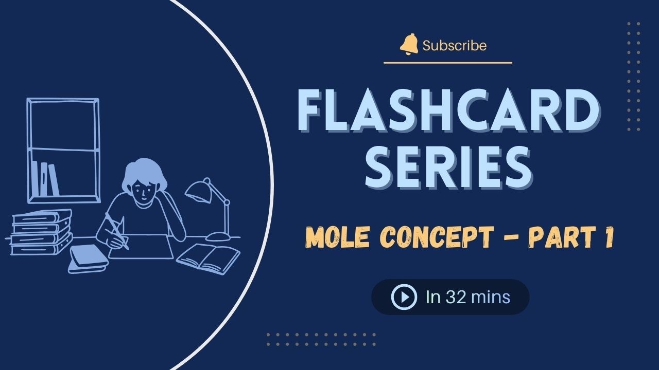 Flashcard Series | Complete Chemistry in Minutes | JEE / NEET |