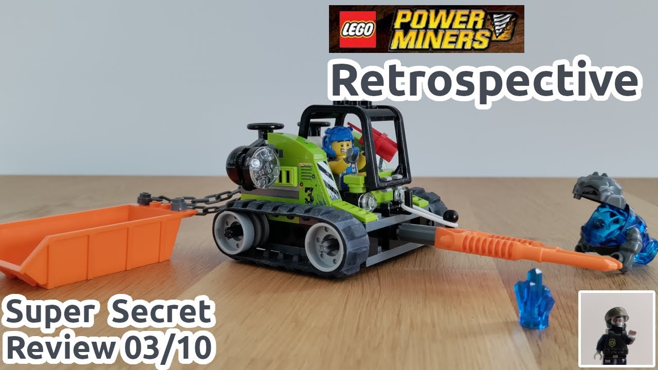 LEGO review 8958: Granite Grinder (2009, Power Miners - 1st Wave) 🔎