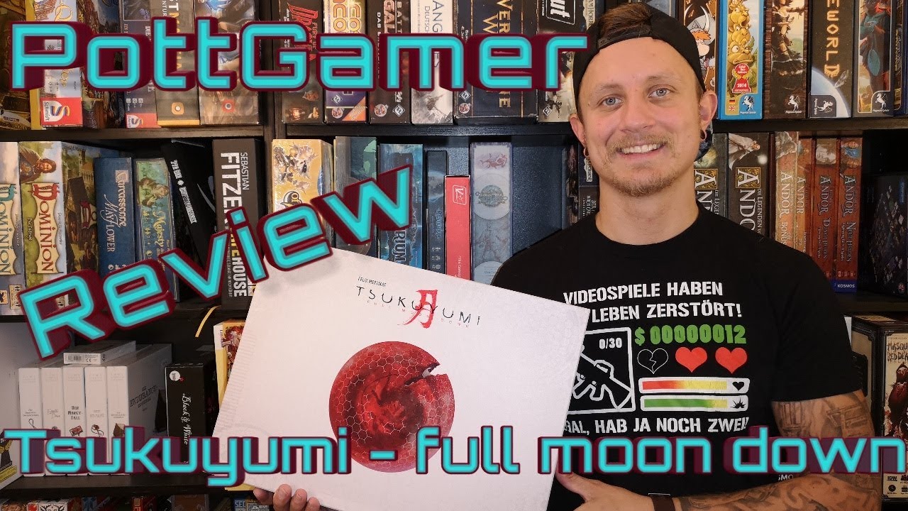 Brettspiel Review - Tsukuyumi (Aufbau, Regeln, Fazit)