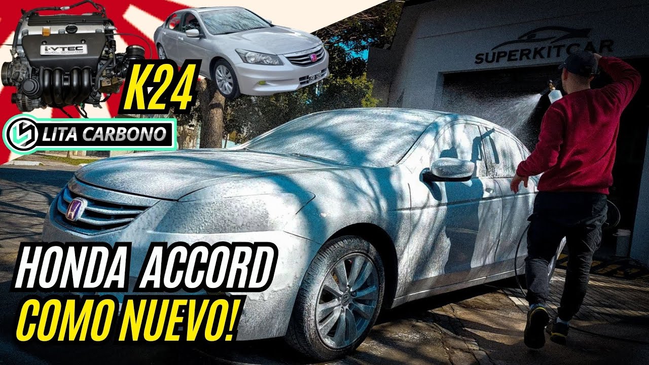 MUY POCOS HACEN ESTO CON SU AUTO! - Honda Accord 8th K24💥🚀
