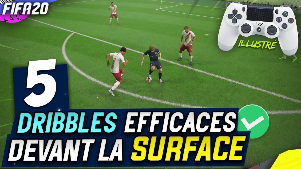 TUTO: 5 Dribbles EFFICACES à l'Entrée de la SURFACE ✔ ! (FIFA 20)