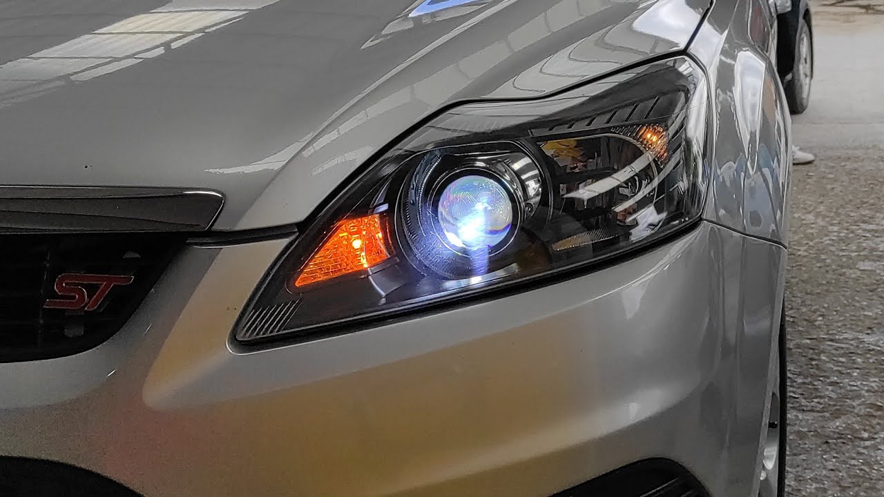 Ford Focus mk2.5 Mercek Far Dönüşümü / Hella g5 bi xenon