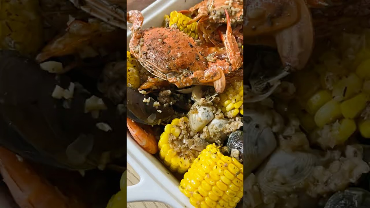 Easy Seafood Boil | Garlicky Cajun with Anchor Butter! 🦀🦐🧈 