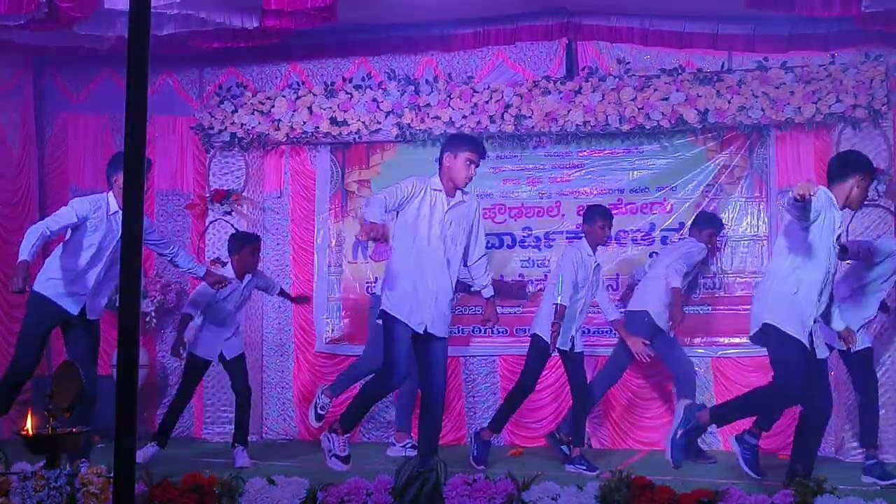 Byakodu High School program 4K HD Boys Dance performance 