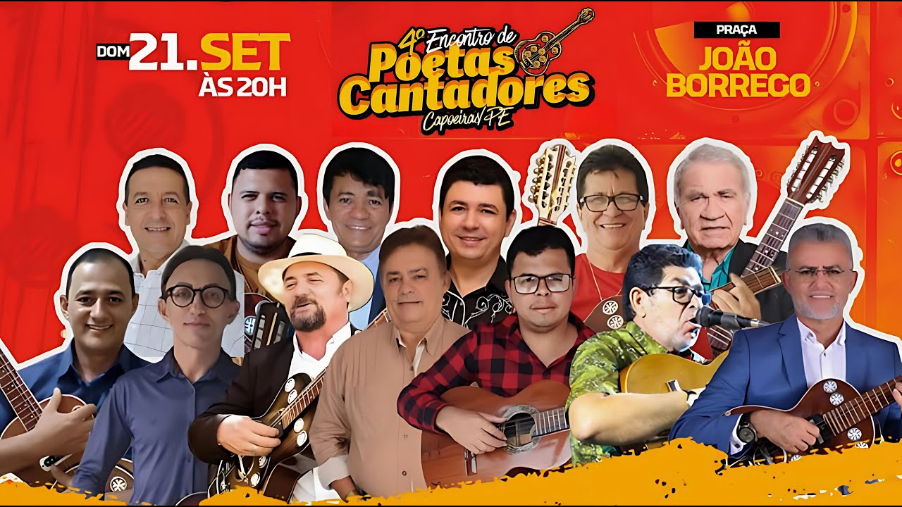 Festival de Repente em Capoeiras 2025 | 4º Encontro de Poetas Cantadores e Viola Nordestina 🎶