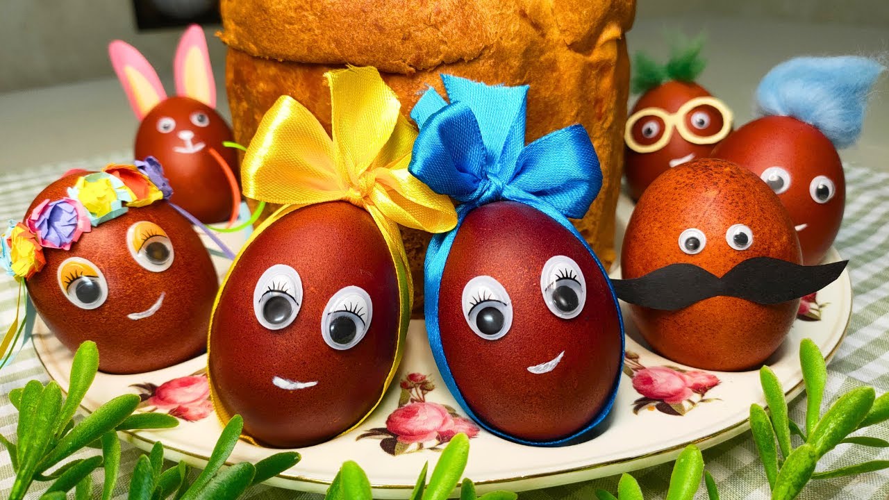 Funny Ideas Decorating Easter Eggs