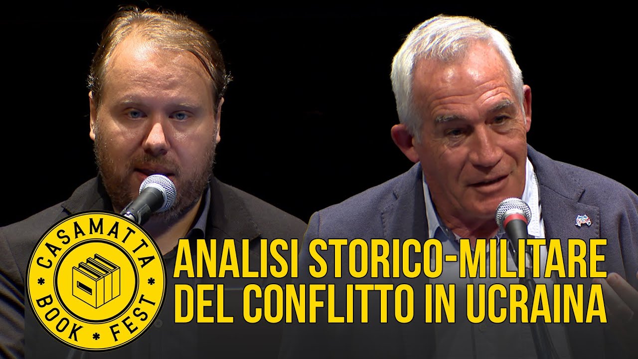 Guerra Russo-Ucraina - Mirko Campochiari e Paolo Capitini al Casamatta Book Fest