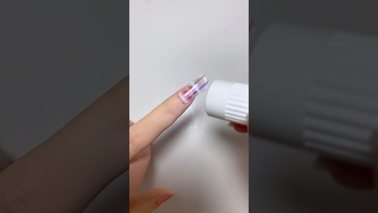 Gel nail sticker #shorts #nailart #gelnail #asmr #fyp