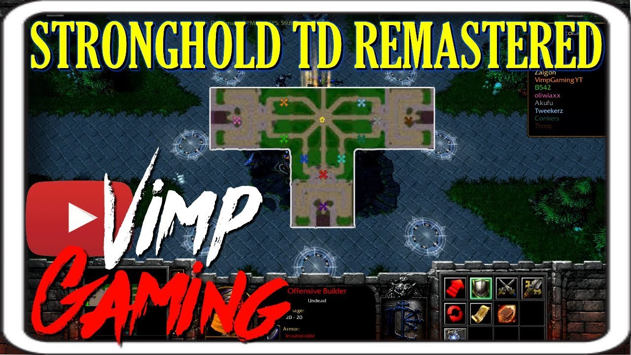 Wacraft 3 | Stronghold TD Remastered | Only Trust Yourself!