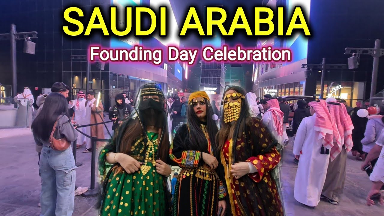 Saudi Arabia 2025 | Founding Day Celebration at Riyadh | Life In The Interior of Saudi Arabia