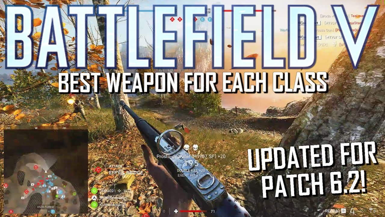 Battlefield 5 Laser! - Best weapons per class 6.2 patch!